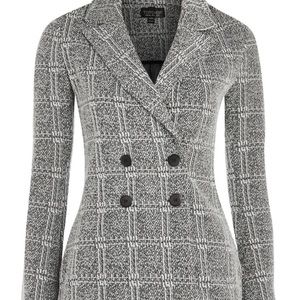 Topshop Plaid blazer jacket
